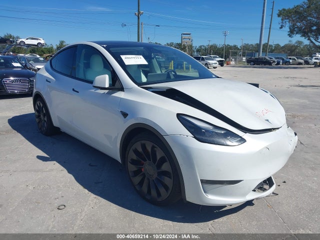 2022 TESLA MODEL Y 7SAYGDEFXNF326323 Photo 0