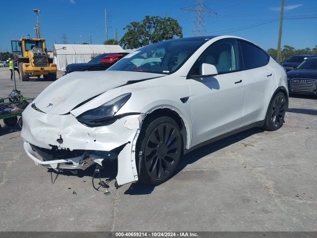 2022 TESLA MODEL Y 7SAYGDEFXNF326323 Photo 1