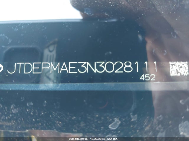 Toyota COROLLA LE 2022 JTDEPMAE3N3028111 Image 9