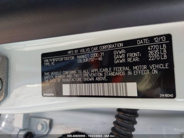 YV1612TC6F1302138 Volvo S60 T5 Premier Plus