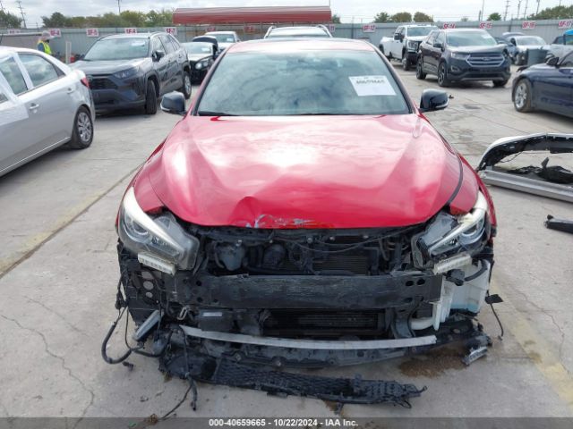 JN1FV7AP3JM461111 Infiniti Q50 3.0t Red Sport 400
