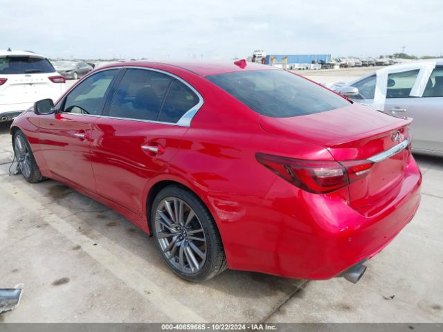 JN1FV7AP3JM461111 Infiniti Q50 3.0t Red Sport 400