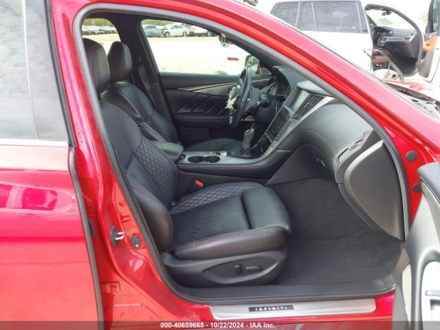 JN1FV7AP3JM461111 Infiniti Q50 3.0t Red Sport 400