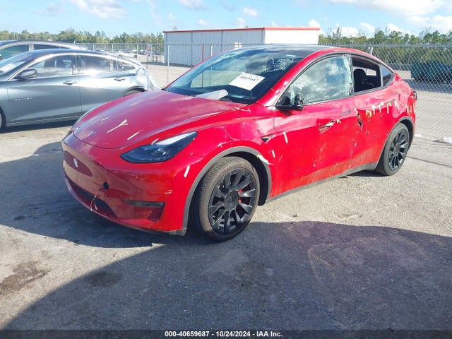 2022 TESLA MODEL Y 7SAYGDEF3NF521521 Photo 1