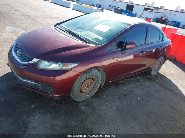Honda Civic Lx 2014 19XFB2F58EE052445 Image 2