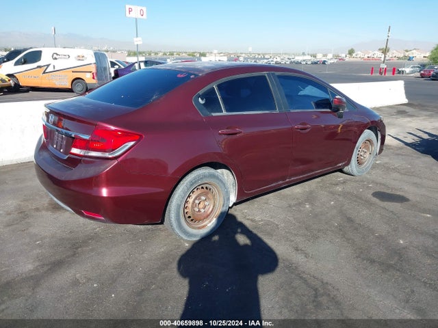 Honda Civic Lx 2014 19XFB2F58EE052445 Image 4