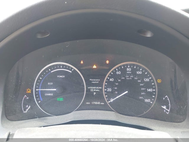 JTHBW1GG9E2067304 Lexus ES 300H