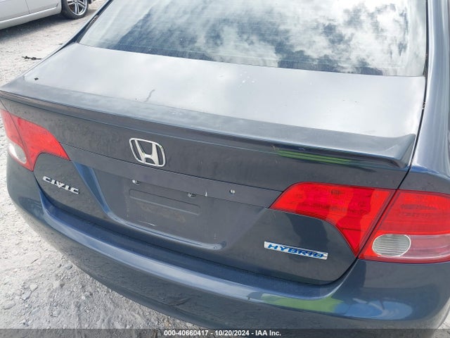 Aukcja sprzedaży 2007 Honda Civic Hybrid, vin: JHMFA36207S002510, numer aukcji: 40660417