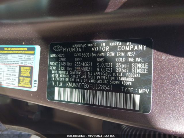 KMUMADTBXPU128541 Genesis Gv70 2.5t Awd