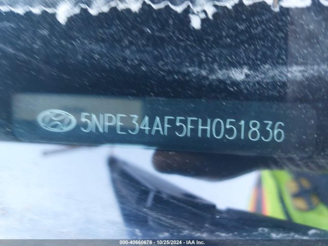 Hyundai Sonata Sport 2015 5NPE34AF5FH051836 Image 9