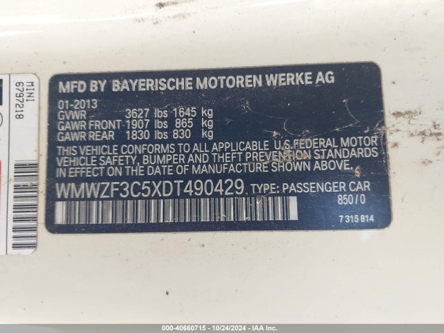 2013 MINI CLUBMAN WMWZF3C5XDT490429 Photo 8