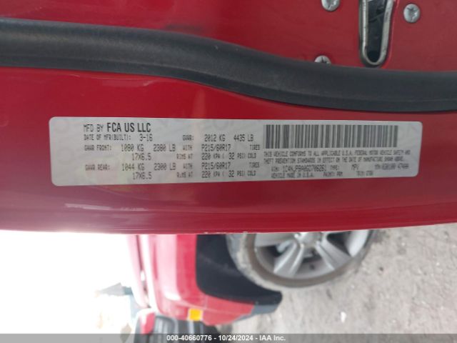 1C4NJPBA0GD706261 Jeep Patriot Sport Se