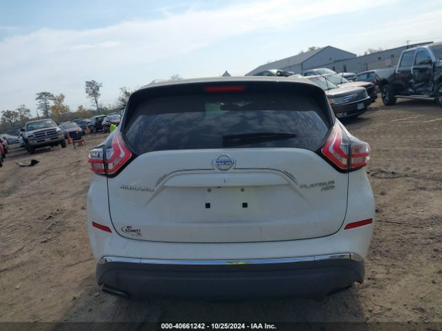5N1AZ2MH2GN104438 Nissan Murano Platinum