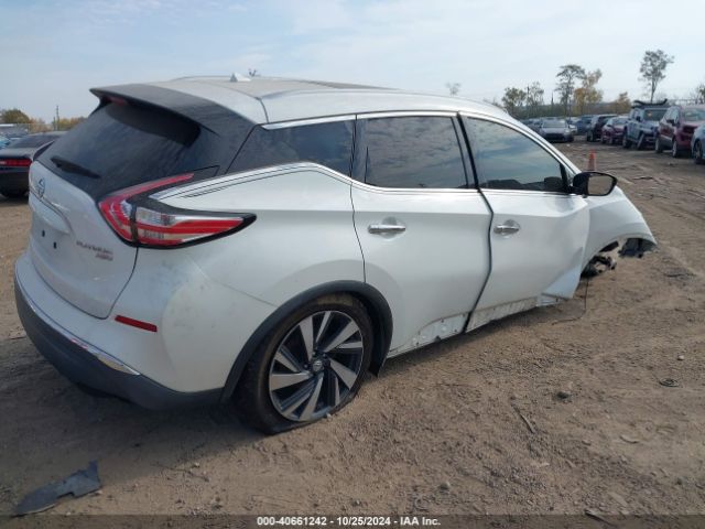 5N1AZ2MH2GN104438 Nissan Murano Platinum