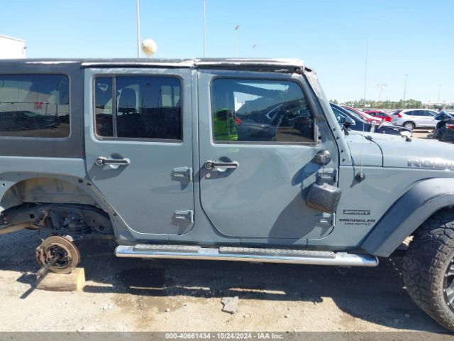 1C4BJWDG8FL523550 Jeep Wrangler Unlimited Sport