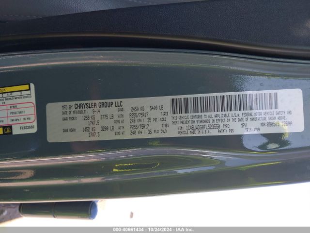 1C4BJWDG8FL523550 Jeep Wrangler Unlimited Sport