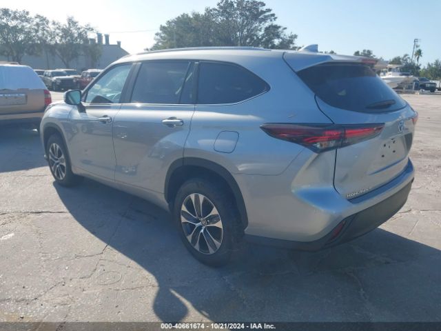 5TDKARAHXRS530825 Toyota Highlander Hybrid Xle