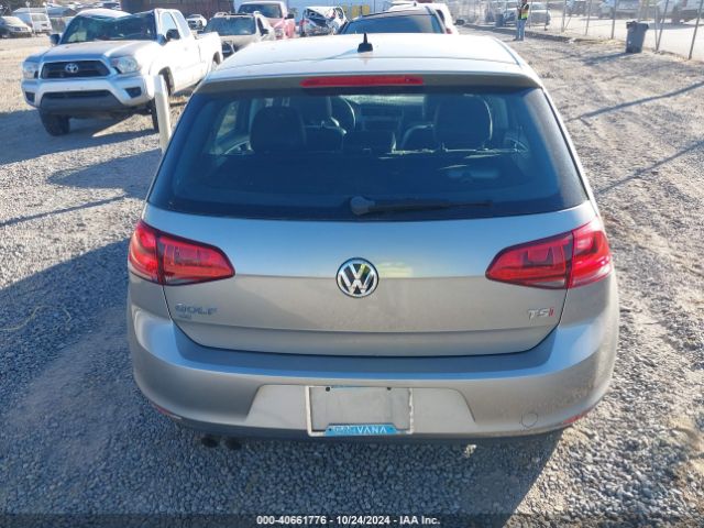 3VW217AUXGM010670 Volkswagen Golf Tsi Se 4-door