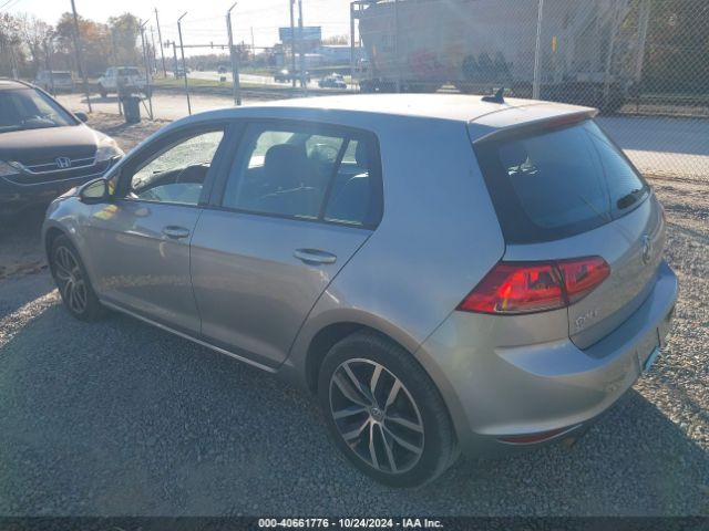 3VW217AUXGM010670 Volkswagen Golf Tsi Se 4-door