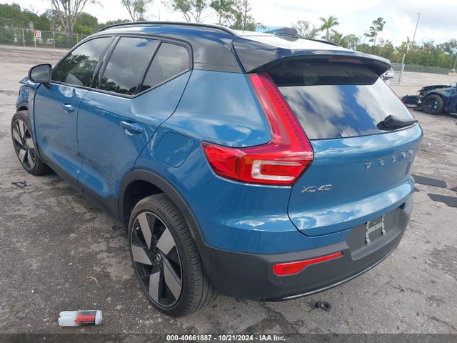 YV4ED3UM9P2001328 Volvo Xc40 Recharge Pure Electric Twin Ultimate