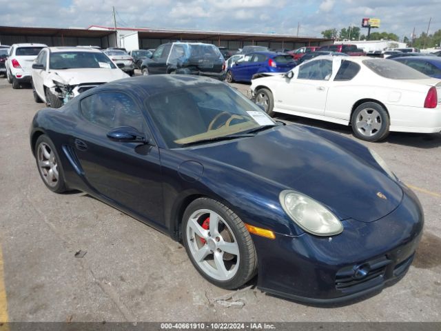 2007 PORSCHE CAYMAN WP0AA29867U760684