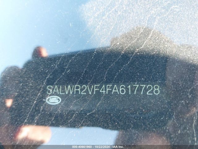 SALWR2VF4FA617728 Land Rover Range Rover Sport 3.0l V6 Supercharged Hse