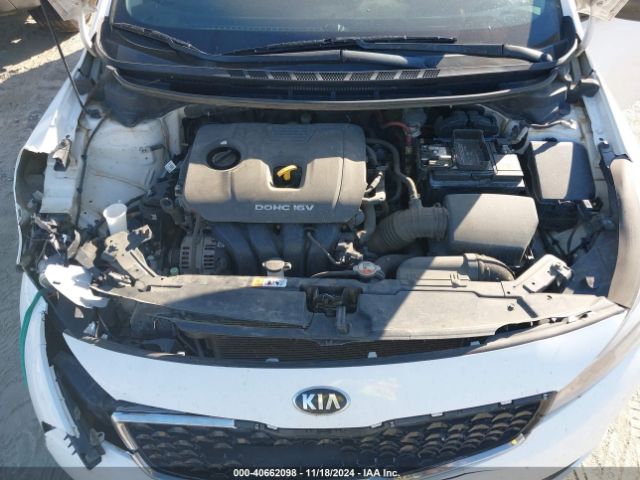 3KPFL4A79JE215180 KIA FORTE S