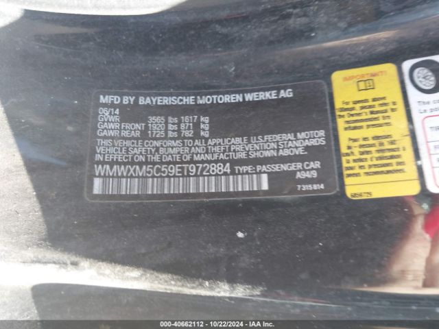 WMWXM5C59ET972884 Mini Hardtop Cooper