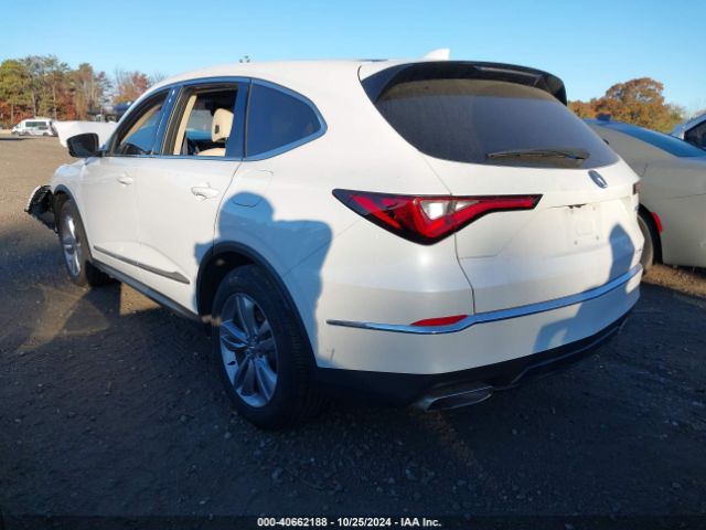 5J8YE1H31PL024603 Acura Mdx Standard