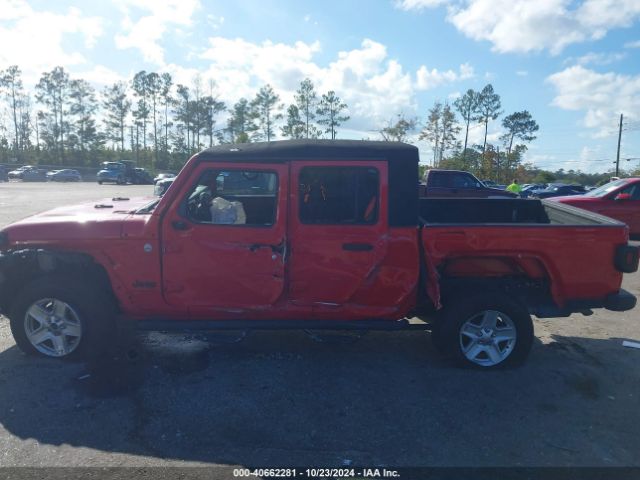 1C6HJTAGXLL152164 Jeep Gladiator Sport S 4x4