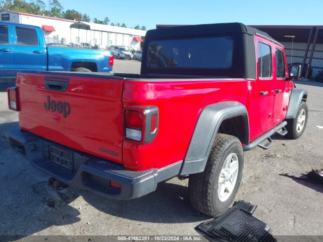 1C6HJTAGXLL152164 Jeep Gladiator Sport S 4x4