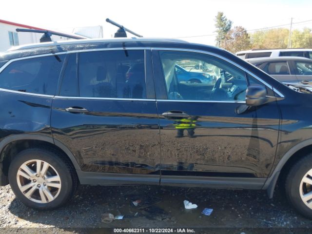 5FNYF6H16JB054195 Honda PILOT LX