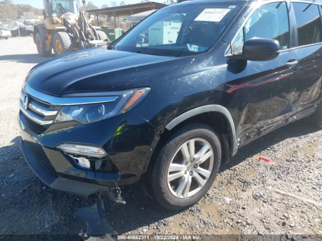 5FNYF6H16JB054195 Honda PILOT LX