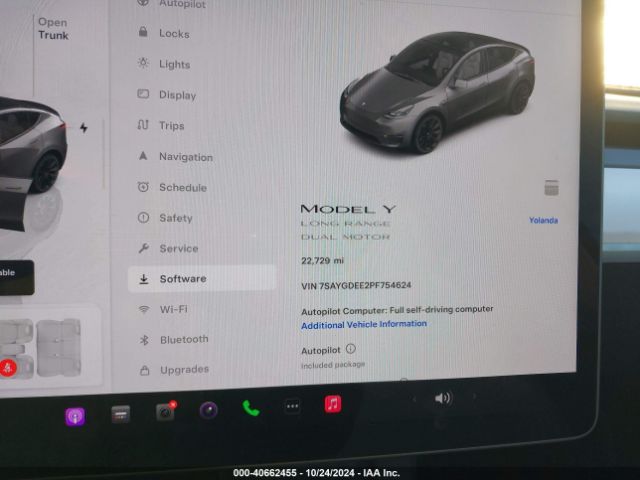 7SAYGDEE2PF754624 Tesla Model Y
