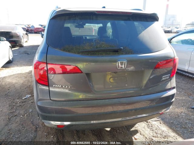 5FNYF6H93GB022836 Honda Pilot Touring