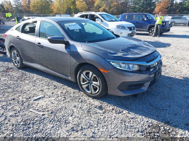 Honda Civic Lx 2017 2HGFC2F57HH540003 Image 1