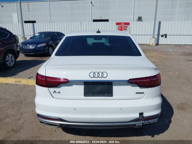 WAUABAF48MA024364 Audi A4 Premium 40 Tfsi Quattro S Tronic