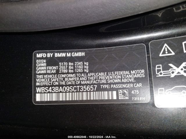 WBS43BA09SCT35657 BMW M4 Competition Xdrive