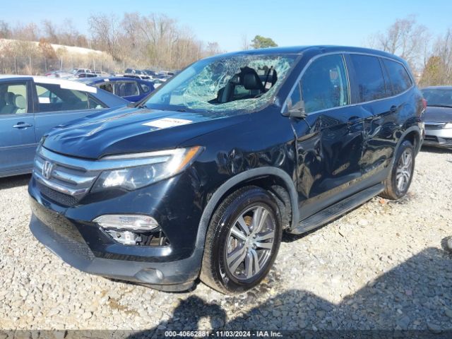 5FNYF6H59JB062326 Honda Pilot Ex-l