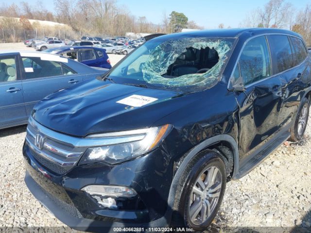 5FNYF6H59JB062326 Honda Pilot Ex-l
