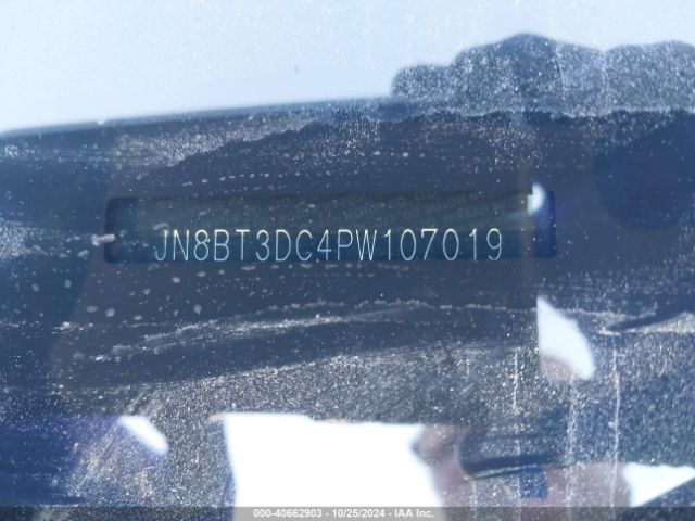 JN8BT3DC4PW107019 Nissan Rogue Platinum Fwd