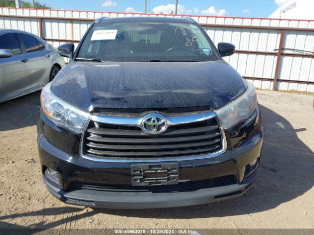 5TDKKRFHXGS184424 Toyota Highlander Xle V6