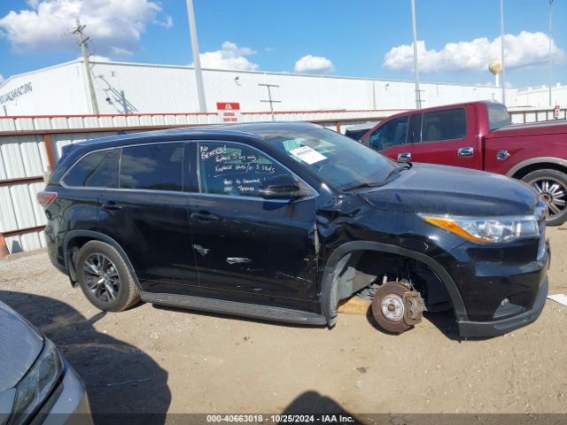 5TDKKRFHXGS184424 Toyota Highlander Xle V6