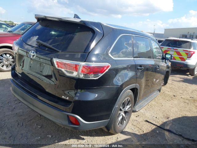 5TDKKRFHXGS184424 Toyota Highlander Xle V6