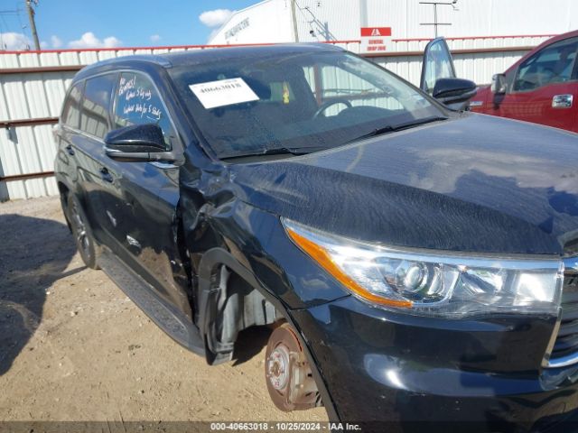 5TDKKRFHXGS184424 Toyota Highlander Xle V6