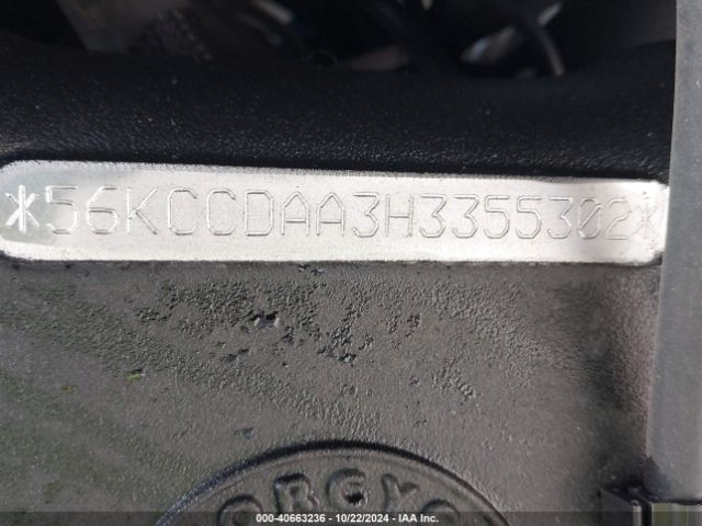 2017 INDIAN MOTORCYCLE CO. CHIEF 56KCCDAA3H3355302 Photo 9