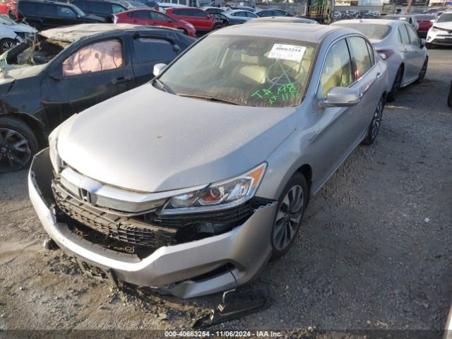 JHMCR6F58HC027920 Honda Accord Hybrid Ex-l