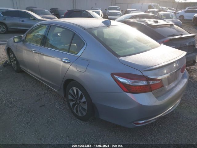 JHMCR6F58HC027920 Honda Accord Hybrid Ex-l