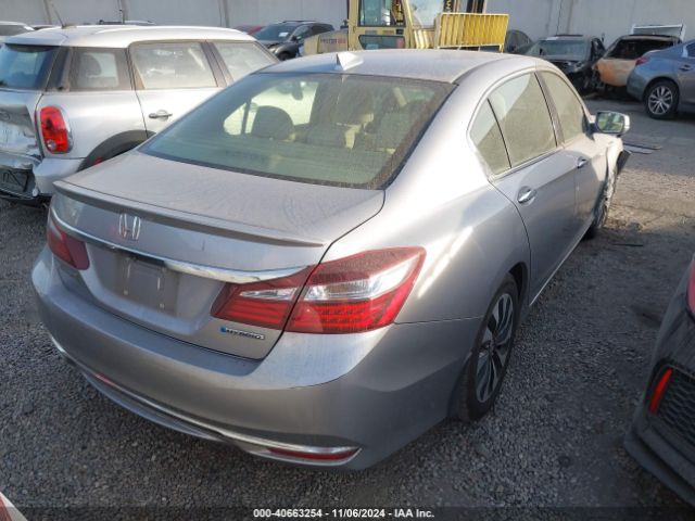 JHMCR6F58HC027920 Honda Accord Hybrid Ex-l
