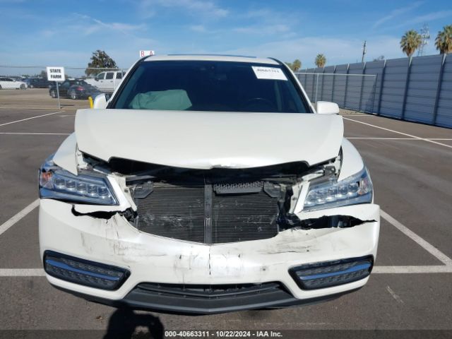 5FRYD4H66FB032919 Acura Mdx Technology Pkg W/entertainment Pkg